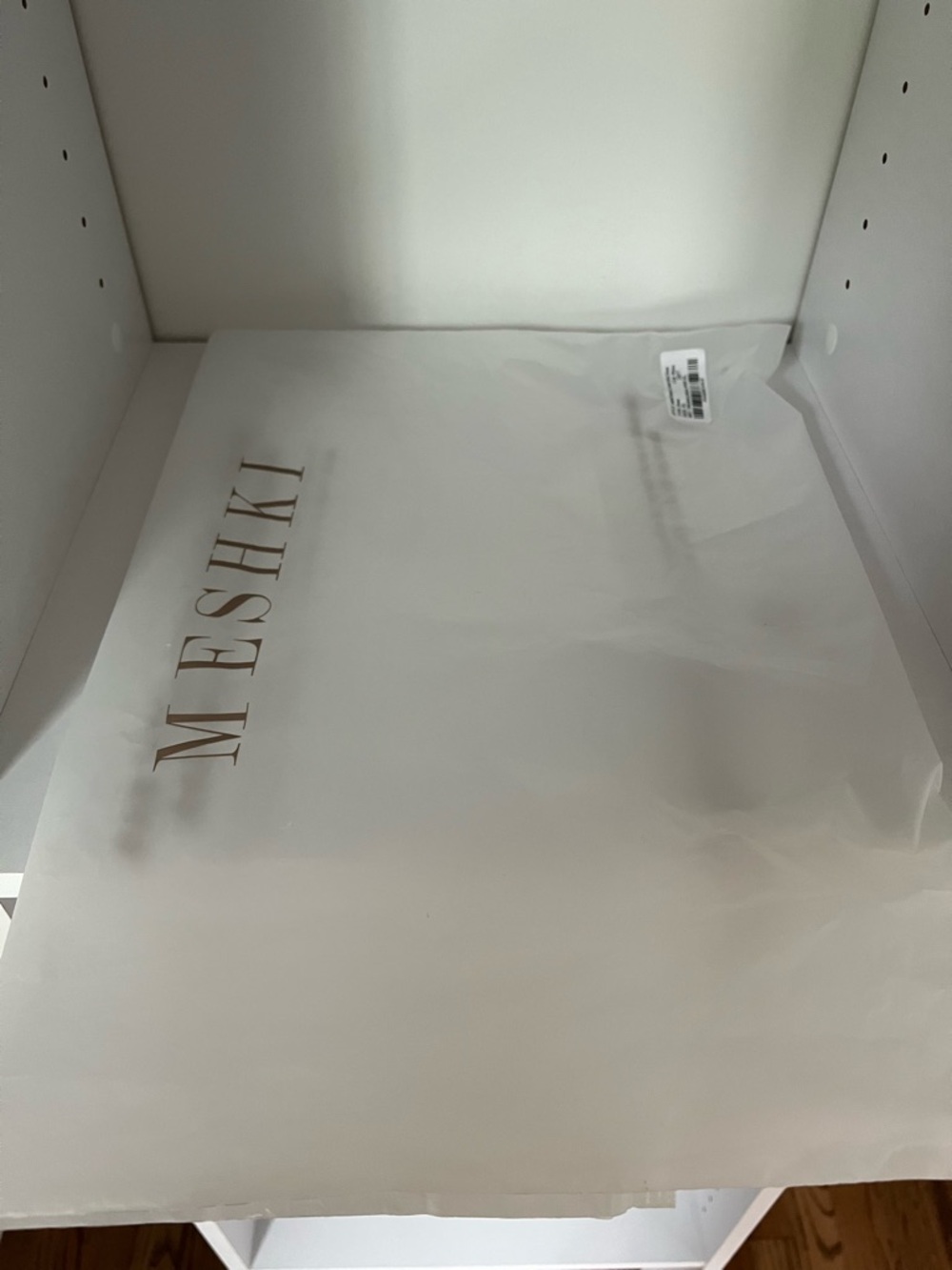 NWT Meshki “Isabel” Satin Corset Mini Dress - White - Picture 10 of 10